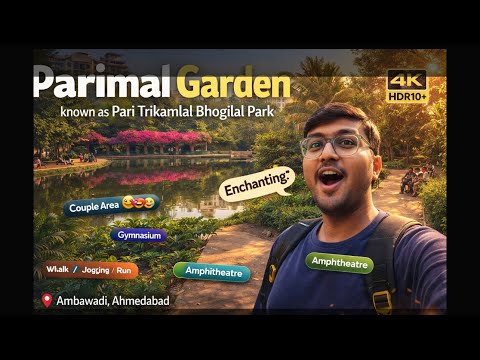 Parimal Garden: Ahmedabad’s Green Oasis! 🌳✨ Best Picnic Spot 🌸 #Amdavad #Nature #Viral #Gujarat