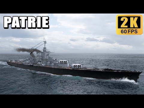 Superschlachtschiff Patrie: neuer Herrscher der Ozeane