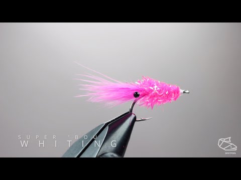 Whiting Super 'Bou - Tying Mulkkis seatrout fly