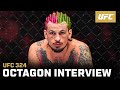 Sean O Malley Octagon Interview UFC 324