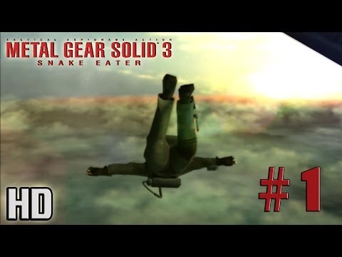 Metal Gear Solid 3 HD | Longplay | Part 1 All Cutscenes + Codec | HARD | [MGS3]