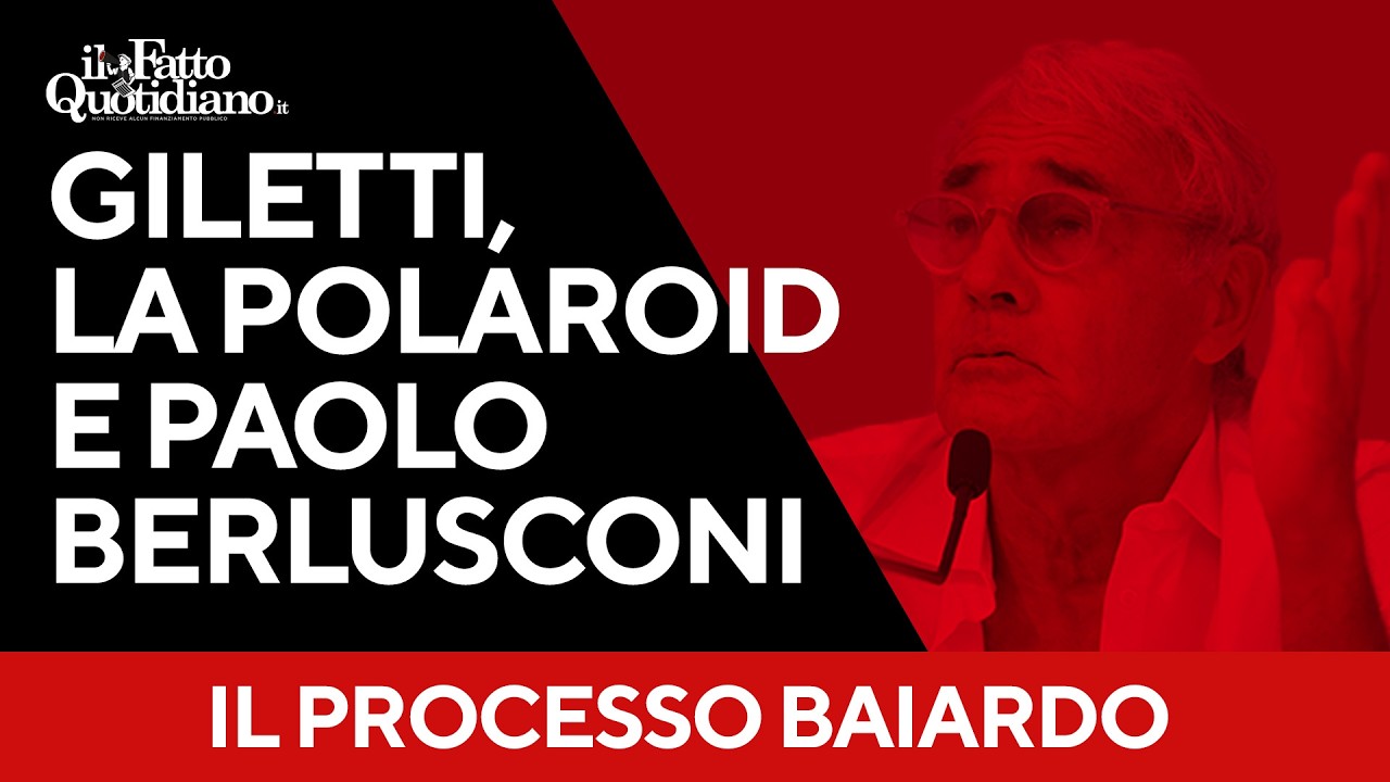 Giletti, la polaroid e l'incontro con Paolo Berlusconi. Marco Lillo racconta il processo Baiardo