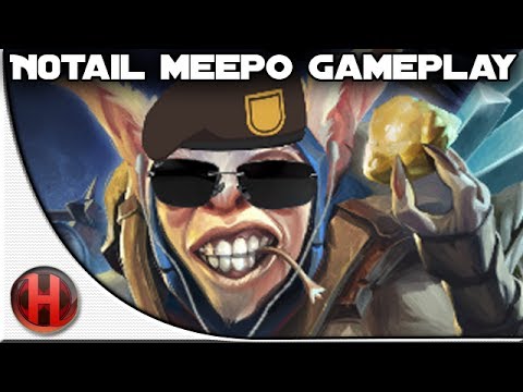 N0tail Meepo Gameplay Dota 2