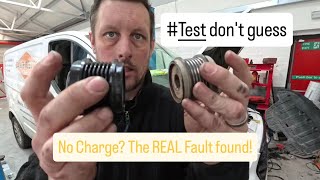 🔧 Ford Transit Custom Charging Fault | Diagnosis & Repair (Overrun Pulley Fault)