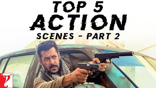 Top 5 Action Scenes | Part 2 | Chase Sequences | Hrithik, Tiger, Salman, Katrina, Aamir, Abhishek
