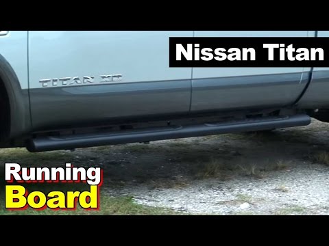 2016 Nissan Titan XD Running Boards