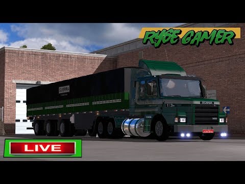 #LIVE! ETS2 1.31 RODANDO DE SCANIA 113 NO PUXE DA GRANEL! VIAJENS PELO MAPA AMAZÔNAS 3.0 MAPA FREE