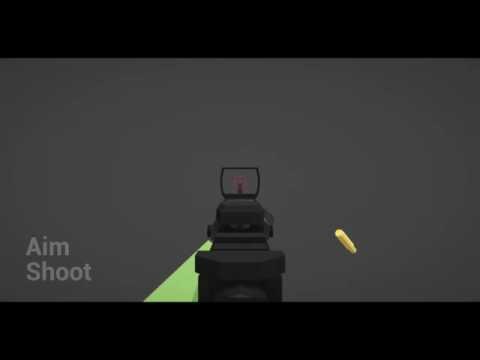 Low Poly FPS Arms - M4 Animation Test