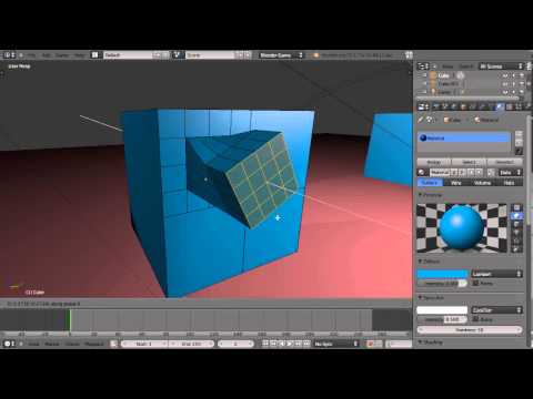 Blender 2.6 Tutorial - Basic Object Modeling Techniques  2.63a