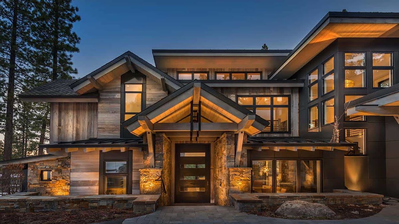 MODERN CABIN LOG HOME INSPIRATION | COZY RETREAT CABIN DESIGNS REDEFINING RUSTIC LUXURY AND STYLE