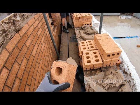 4K POV Bricklaying