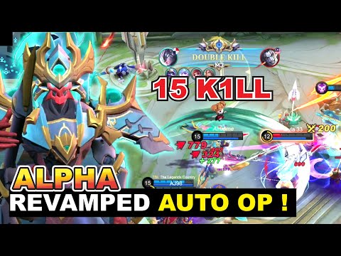 REVAMP LIFESTEAL KING ALPHA BEST EMBLEM and BUILD 2022 ( Onimusha Commander ) MLBB