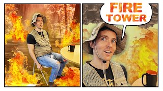 Watching the World Burn in Fire Tower - Board Game Show