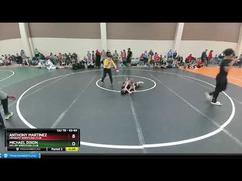63-65 Lbs Round 3 - Anthony Martinez, Mesquite Wrestling Club Vs Michael Dixon, Keller Wrestling C