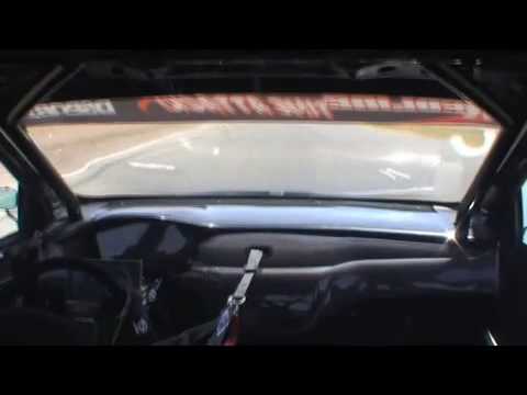 Sierra Sierra Evo Lancer in-car @ Redline Time Attack Willow Springs