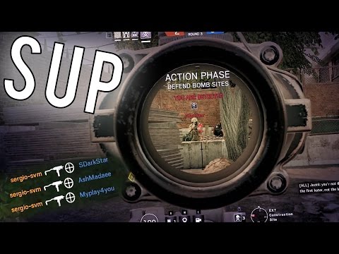 I SPAWNRUSHED CONSTRUCTION SITE - Rainbow Six Siege