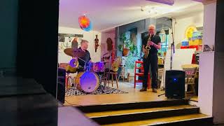 Larry Stabbins and Mark Sanders at Redwing Gallery.