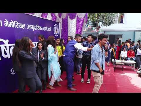 Chaubandima Sajiyeki  Ravi Oad  Ramailo Dance | collage program | #modernphotographynepal #kathmandu