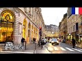 🇫🇷Paris Sunset Walk - 6th to 7th arrondissement through Boulevard Saint-Germain -【4K HDR】