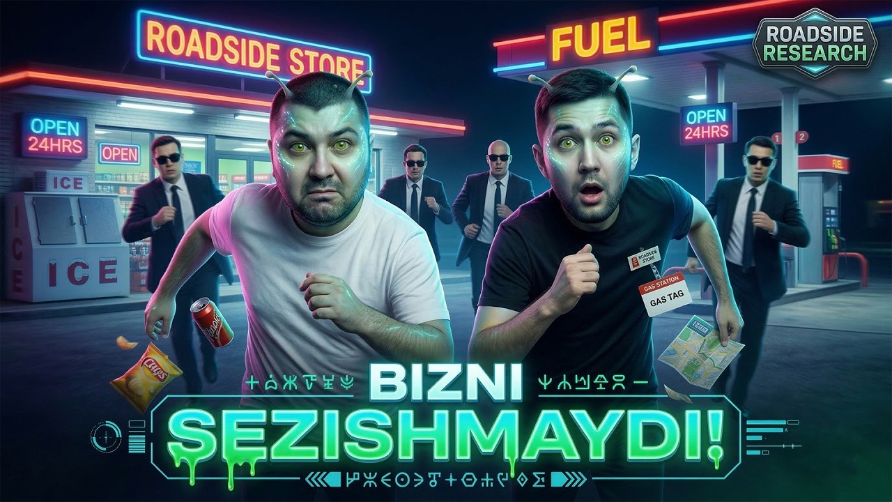 👽BIZNI SEZISHMAYDI! — ROADSIDE RESEARCH #2