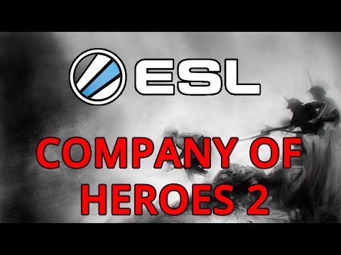 Barton vs. Jesulin Decider - Incredible CoH2 game from ESL Final.