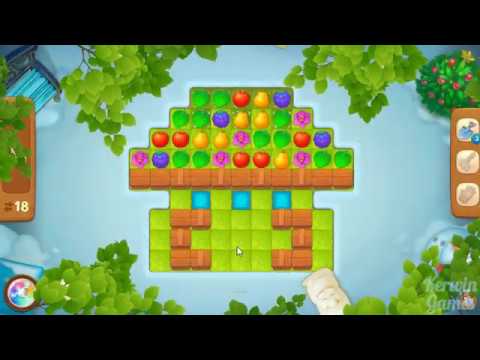 Gardenscapes Level 17 - No Boosters