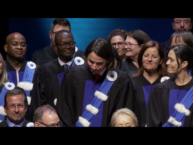 Collation des grades 2025 de la Faculté des sciences humaines (1)