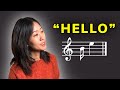 Hidden Melodies In Everyday Speech