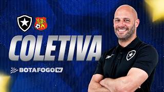 Coletiva pós-jogo com Franclim Carvalho | Botafogo x Caracas (VEN) | Sulamericana