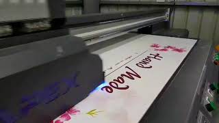 APEX 1610UV 工業型UV數位平板印刷機 │Apex UV 1610 的東芝工業噴頭平板打印機 【UV Printer】Print on Hauka board