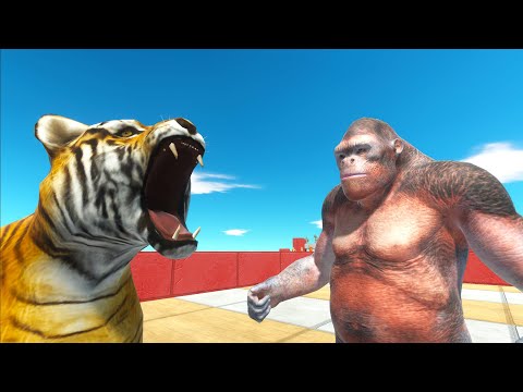 GORO vs MODERN MAMMALS   ANIMAL REVOLT BATTLE SIMULATOR ARBS