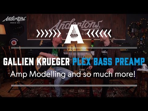 Gallien Krueger PLEX Bass Preamp - Amp Modelling and so much more!