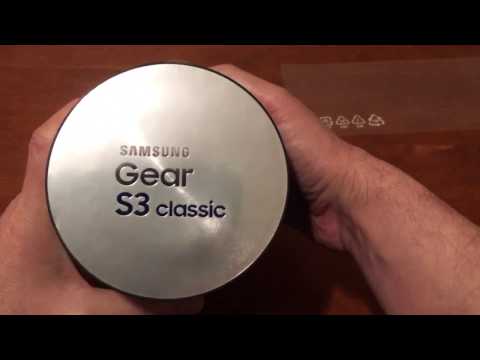 Samsung Gear S3 Classic unboxing!
