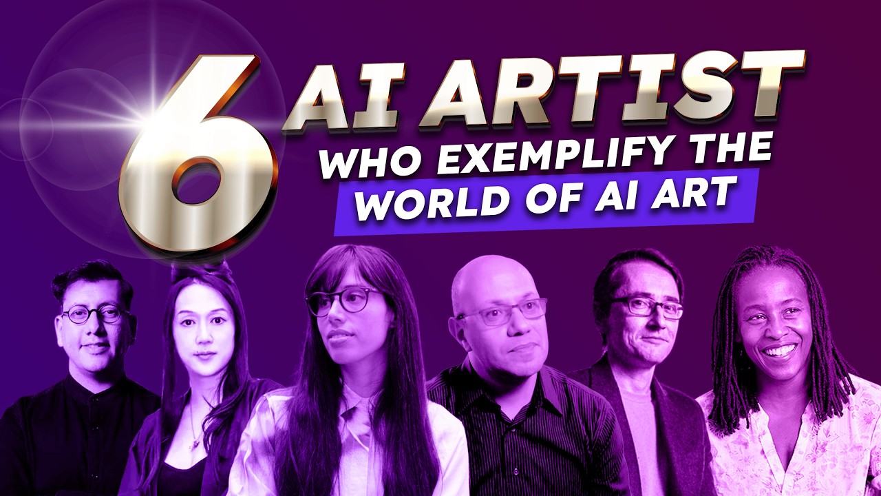 6 Artists Using AI to Shape the Future of Art