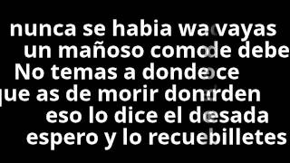 cartel de santa el tigre (con letra)