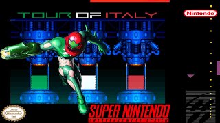 T O U R O F I T A L Y - Hack of Super Metroid [SNES] Full Gameplay