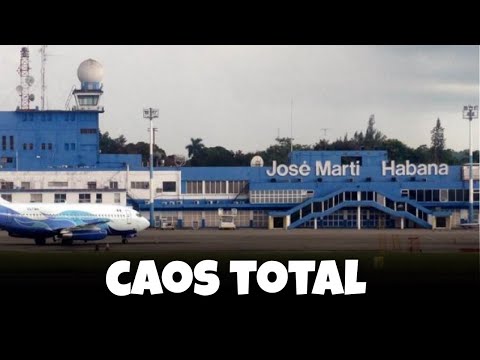 ULTIMA HORA CUBA : PELIGRO EN EL AEROPUERTO DE LA HABANA / APAGON GENERAL PARALISA LOS PASAJEROS