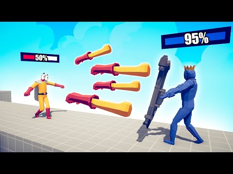 RAINBOW FRIENDS MIRROR SHIELD vs EVERY GOD WITH NEW HEALTHBARS - Totally Accurate Battle Simulator