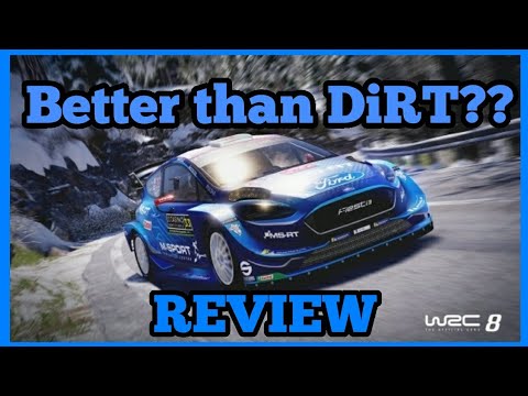 WRC 8 Review, Better than DiRT?