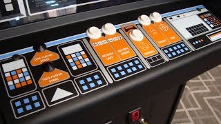 Atari's legendary Asteroids Deluxe Arcade Game from 1981... beautiful game!