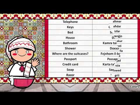 The Sound of the Maltese language (UDHR, Numbers, Greetings, Words & Prayer)