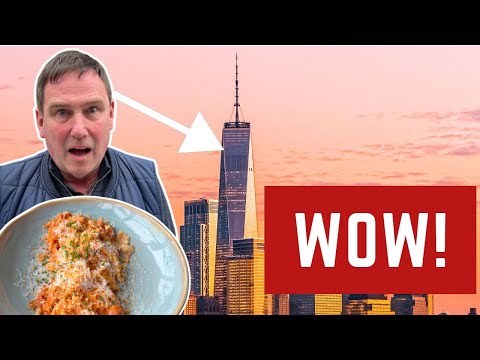 I Review AMERICA'S HIGHEST RESTAURANT - WORLD TRADE CENTER!