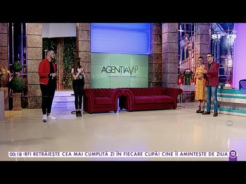 Laura Țoc & Ralflo la Agenția Vip cu Cristian Brancu și Majda pe Antena Stars