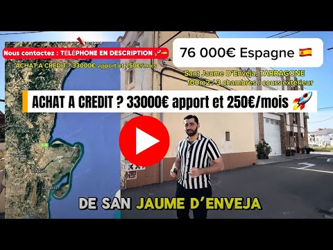 Acheter en Espagne : 76 000€ Petite maison bord de mer 🇪🇸 Deltebre