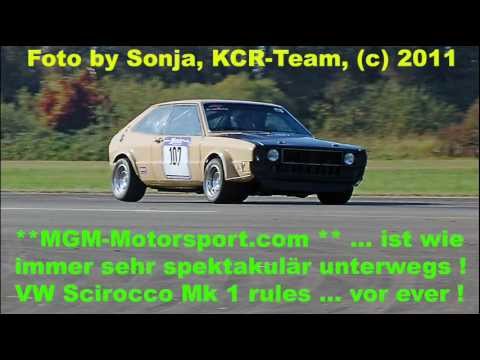 Auto Slalom, Saison 2011 : MGM-Motorsport.com, 2x VW Scirocco Mk I mit Frank & Markus