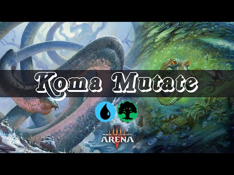*RANKED * KOMA MUTATE (STX Standard) | MTG Arena Gameplay | Sorry Dennis