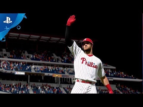 MLB The Show 19 – Bryce Harper Phillies Team Announcement Trailer | PS4 thumbnail