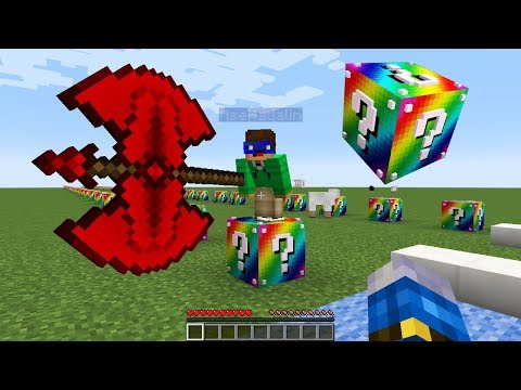 CURSA DE RAINBOW LUCKY BLOCK CU ASE! - MINECRAFT LUCKY BLOCK