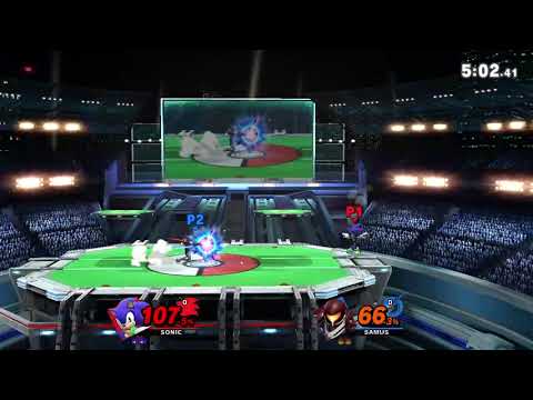 WinterShorts (Sonic) vs. Weeblewobs (Samus) - Buster Out #90, Game 1
