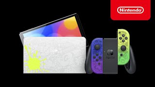Игровая приставка Nintendo Switch OLED 64GB (Splatoon 3 Edition)